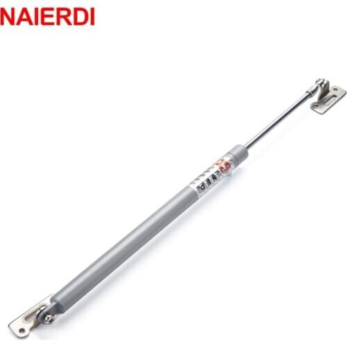 NAIERDI 250N/25kg Copper Hydraulic Spring Hinge Force Door Lift Support Gas Cabinet Kitchen Cupboard Hinges Furniture Hardware