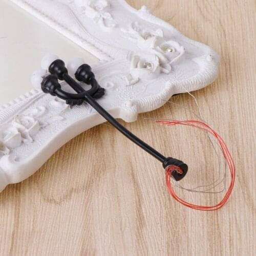 Miniature Landscape Street Lamp Road Light Bonsai Lighting Ornament Garden Decor 449C