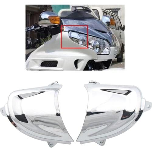 Motorcycles Front Headlight Panel Cover Trim Headlamp Fairing Trim Fit for Honda Gold Wing GL1800 2006-2014 2012 New
