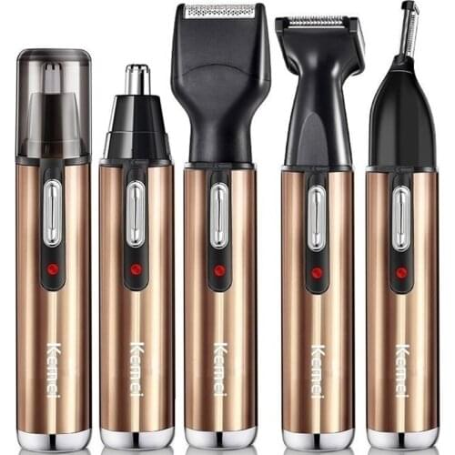 4in1 rechargeable 220-240V nose trimmer beard trimer for men ear eyebrow nose hair trimmer for nose and ear