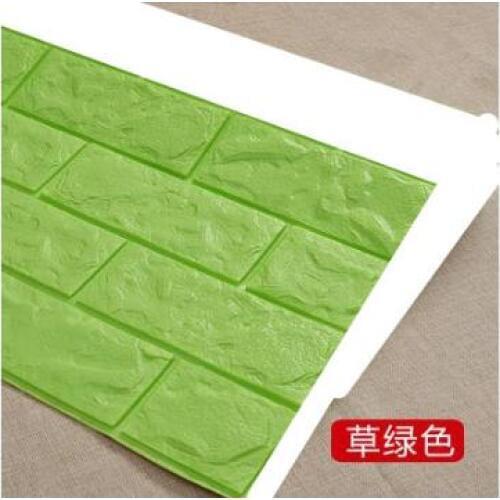 PVC 3D the living room wall brick pattern wallpaper bedroom retro brick pattern wallpaper