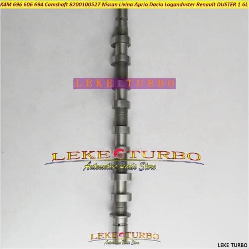K4M 696 Camshaft 606 694 For Nissan Livina Aprio Dacia Loganduster For Renault DUSTER 1.6L 1958cc 06- 8200100527 CP11429