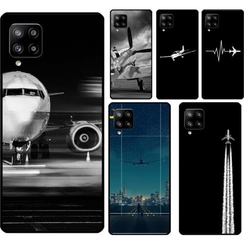 Airplane Aircraft Case For Samsung A71 A51 A21S A20e A70 A50 A40 A30 A20 A10 A12 A32 A42 A52 A72 A11 A31 A41