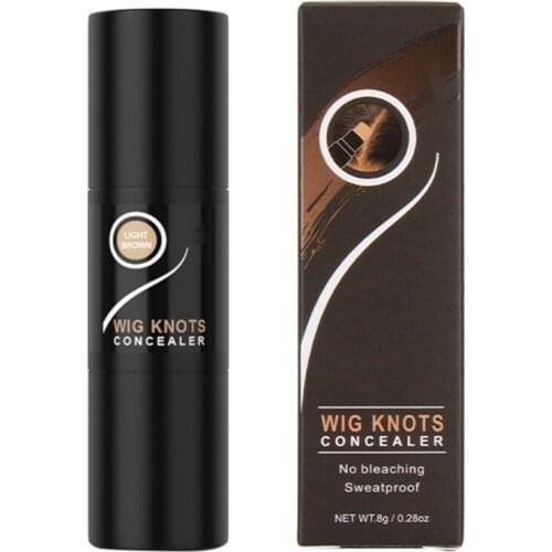 Sevich DIY Hair Color Wax Mascara Dye Cream Hair Color Pen One-time White Grey Hair Cover Up Wig Knots Concealer