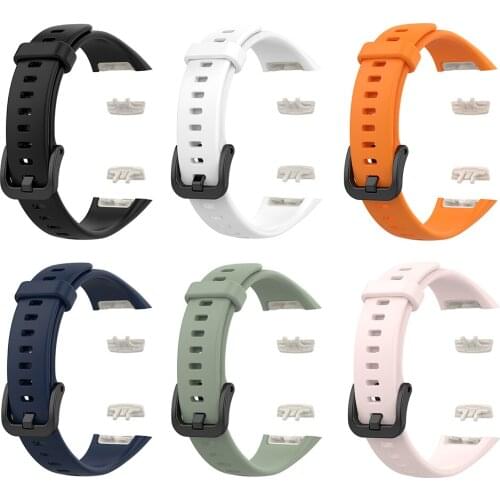 Silicone Smart Watch Band Strap for Honor Band 6 Women Men Replacement Wristband Band Replacement Bracelet Strap New