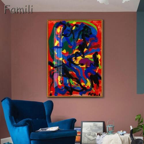 Modern Style Canvas Abstract Painting Wall Art Poster and Print Decorative Picture Fashion Home Decoration