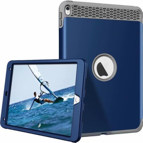 3 in 1 Heavy Duty PC Soft Silicone Drop Protection Cover For iPad Pro 10.5 Protective Case For Apple iPad Pro 10.5 Cover