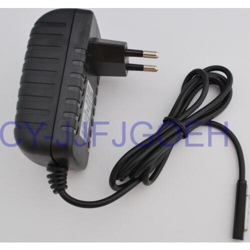 50PCS High Quality 12V 2A Wall Charger EU plug for Microsoft Surface RT 10.6 Tablet PC Power Supply Adapter