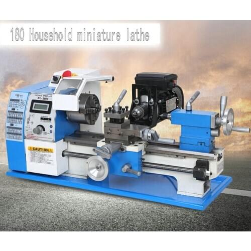 600W multifunction home mini lathe, machine beads, metal / wood turning, digital, DIY processing machinery and equipment