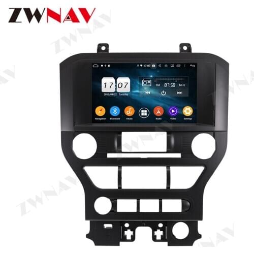 Android 10 4G+128GB For Ford Mustang 2015 - 2018 Car Multimedia Stereo DVD Player GPS Glonass Navigation Radio Stereo Head Unit