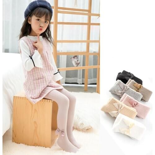 Breathable Pantyhose Cute Baby Girls Mesh Warm Knit Tights Spring Summer Autumn 0-6 Year Cotton for Toddler Girls for Children