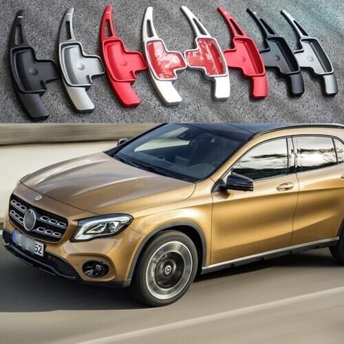 Multicolor Aluminum Shifter of Car Steering Wheel Shift Paddle Gear Extention for Mercedes Benz AMG GLA Class GLA220 250 17-18