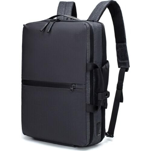 Waterproof Backpack Men USB Charge 15.6 Inch Laptop Backpack Shoulders Luggage Bag mochilas Anti-theft Business Travel Backpack