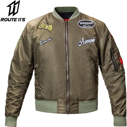 Four Seasons Motorcycle Flight Jacket Mens And Womens Detachable Protective Gear Anti-fall Riding Leisure Motorcycle Clothing