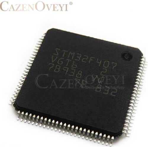 1pcs/lot STM32F407VGT6 32F407VGT6 STM32F407 TQFP-100 In Stock