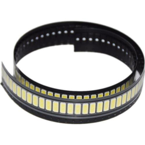 20pcs 7030 SMD LED High Power Cold White Diode 6V 90LM TV Television Backlit