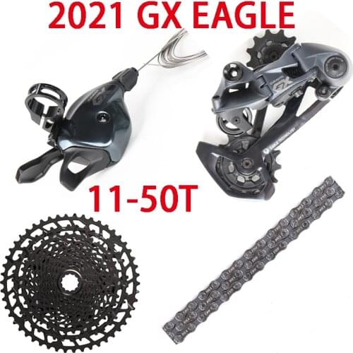 2021 SRAM 1X12 Speed Groupset Kit GX Eagle Shifter Lever Trigger Rear Derailleur Cage Cassette 11-50T PG1210 PG1230 k7 YBN Chain
