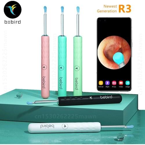 Bebird R3 R1 Ear Cleaner Minifit Wax Removal Tool Digital IP67 Waterproof 300W Precision Endoscope Camera Otoscope Health Care