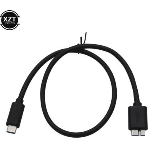 USB 3.1 Type-C to USB 3.0 Micro B Cable Connector For Hard Drive Smartphone CELL PHONE PC