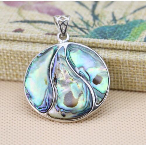 L027 Colour abalone seashells crafts pendant jewelry accessories,Fit fashion women jewelry DIY making wholesale