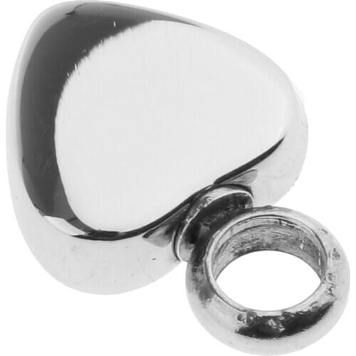 Human Pet Ash Keepsake Stainless Steel Creamtion Pendant Glossy Carving DIY