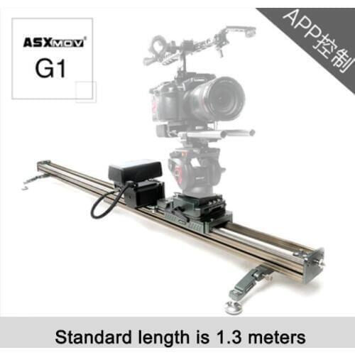 ASXMOV G1 Aluminum Timelapse motorized dslr Camera dolly slider rail slider stabilizer system for dslr camera