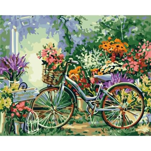 Ethereal Love Paint By Number Winter Drawing On Canvas Gift Diy Pictures By Numbers Forest Kits Hand Painted Painting Art Home