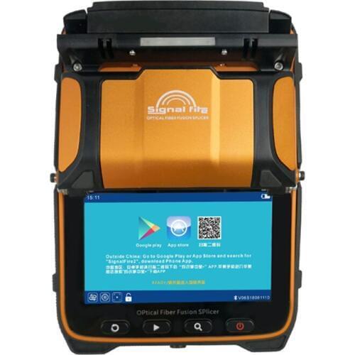 New AI-9 Fusion splicer Machine 5S Quick Splicing built in VFL power meter function Fiber Optic Fusion Splicer multi-languae