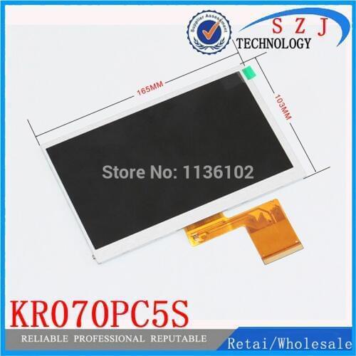 New 7'' inch tablet pc 60pin LCD screen KX0706003-A0 700CP5650-60 KR070PC5S LCD Display Resolution 800*480 Free shipping