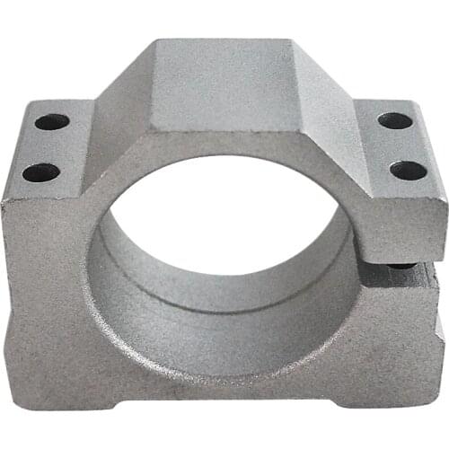 New CNC Spindle Clamp Diameter 52 /65 /80mm Aluminum Motor Bracket CNC Carving Machine Clamp Spindle Motor Holder Jig