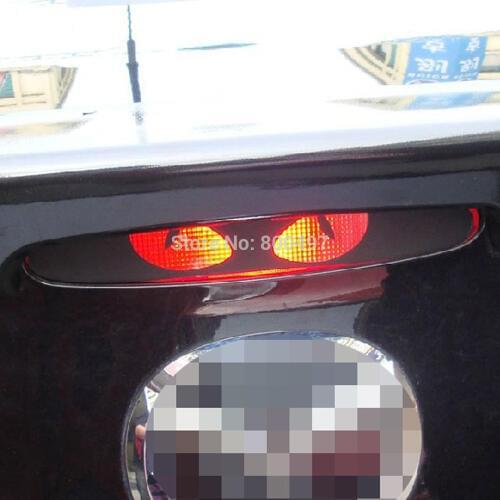 New Design Car Styling Cover Funny Car Protector Carbon Fiber Vinyl Sticker Brake Light Hatch Back Decoration for Mazda 3