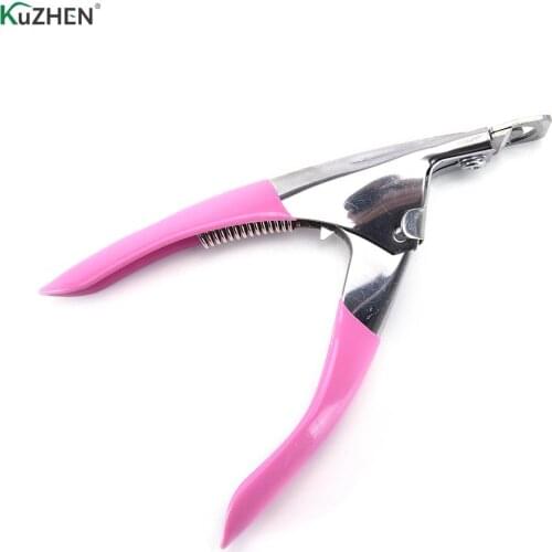 Nail Scissors Quick Cut Nail Art Slicer Manicure Tool False Tips Cutter Clipper Nail Cuticle Edge Cutter