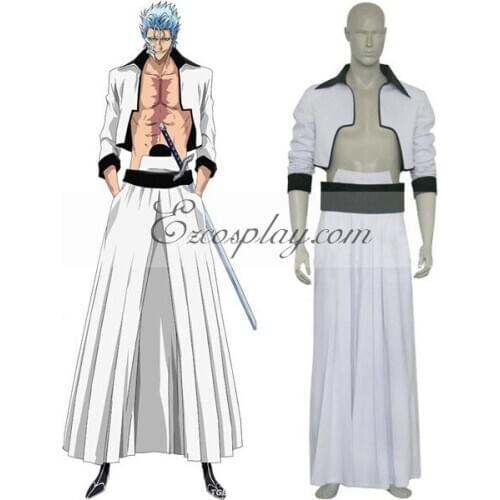 Bleach Sexta Espada Grimmjow Jeagerjaques Cosplay Costume E001