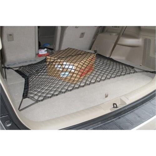 Practical Nylon Stretch Luggage Net Baggage Nets For all car Fixed Network 70 x 70cm Car Trunk Luggage Stacking Shelf Net