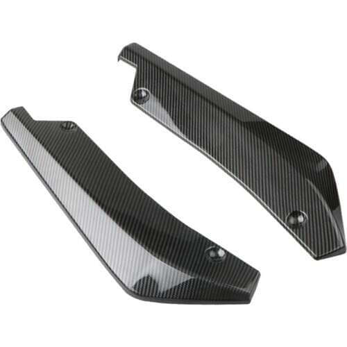 2pcs Universal Car Rear Bumper Lip Splitter Scratch Protector for Mercedes-Benz A B C E S G M ML GLK CL CLK CLS E GL R SL SLK