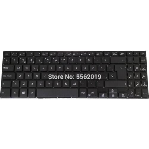 OVY SP Replacement keyboards For ASUS X507 X507M X507MA X507L X507LA ES Spanish Black Laptop Keyboard 0KNB0 5100FR00 Real new