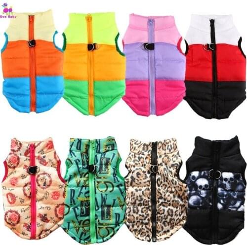 Pet Dog Warm Clothes Windproof Winter Pet Dog Coat Jacket Padded Clothes Winter Warm Vest Yorkie Chihuahua Small Dog Clothes