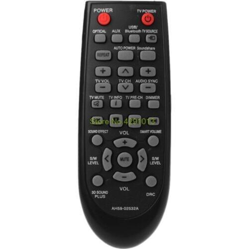 Remote Control Replacement for Samsung HW-F355 HW-FM35 AH59-02532A Sound Bar Soundbar Audio System Controller