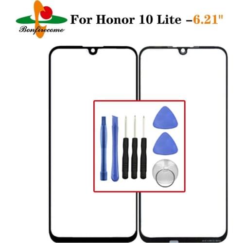 Replacement For Huawei Honor 10 Lite HRY-LX2 HRY-LX1MEB HRY-AL00a Front LCD Glass Lens touch screen Panel Outer Glass Panel