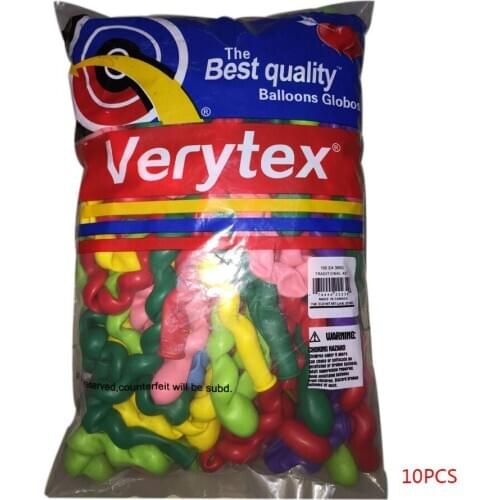 10pcs/50pcs/100pcs Long Screw Thread Latex Balloon Birthday Party Spiral Decoration Balloon Color Random