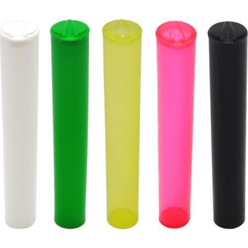 5pc/lot 116MM Tube Doob Vial Waterproof Airtight Smell Proof Odor Sealing Herb/Spice Container Storage Case.Color Random