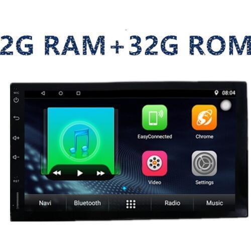 2din 7inch car radio stereo Multimedia Player gps Navi Universal for NISSAN Toyota KIA Suzuki Honda RAV4 Volkswagen