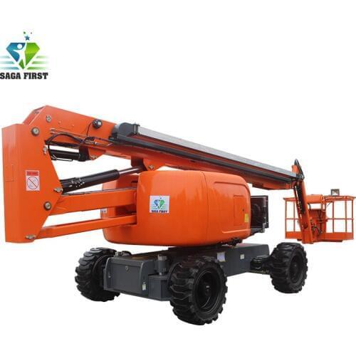 Four Wheel Spider Boom Lift Self Propelled Boom Lift