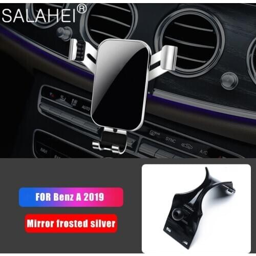 For Mercedes-Benz A Class 2019 A180 A200 Phone Holder For Mercedes-Benz 2019 A Class W177 Air Vent Mount Bracket Phone Holder