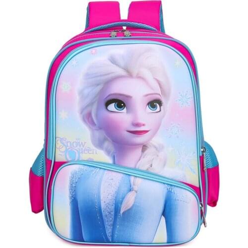 Disney schoolbag elementary school childrens backpack cute frozen girl bag boy lightweight backpack
