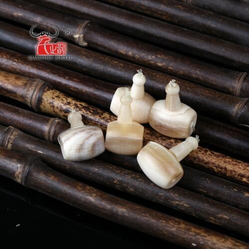 Natural sheep horn santong bodhi son hand string DIY accessories