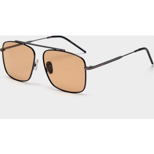 New Polarized Sunglasses Men Vintage Driving Glasses Metal Frame Square Sunglasses Male Cool Fashion Classic Eyewear