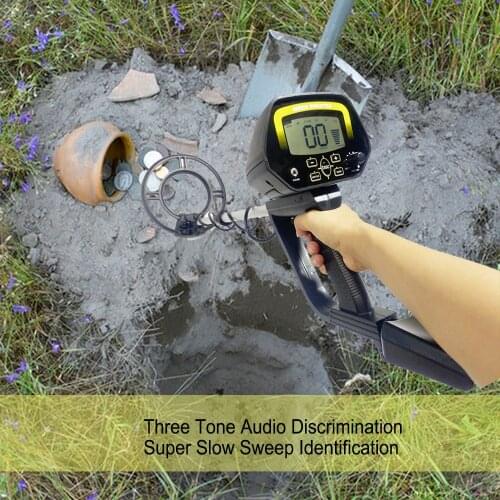 Underground Metal Detector MD-4060 Portable Nugget Finder 1-1.5M Gold Silver Detector Treasure Hunting Tool