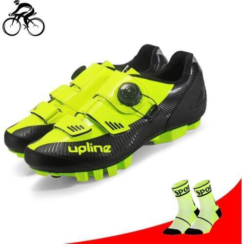 Professional Cycling shoes men mountain bike sneakers sapatilha ciclismo mtb women self-locking breathable spinning bicycle shoe