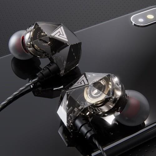 1.2m Wired Headphones 3.5mm In-ear Earphones with Microphone Copper Driver HiFi Wired Earbuds Bass Stereo Headset for Xiaomi